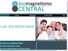 Tablet Screenshot of biomagnetismocentral.com
